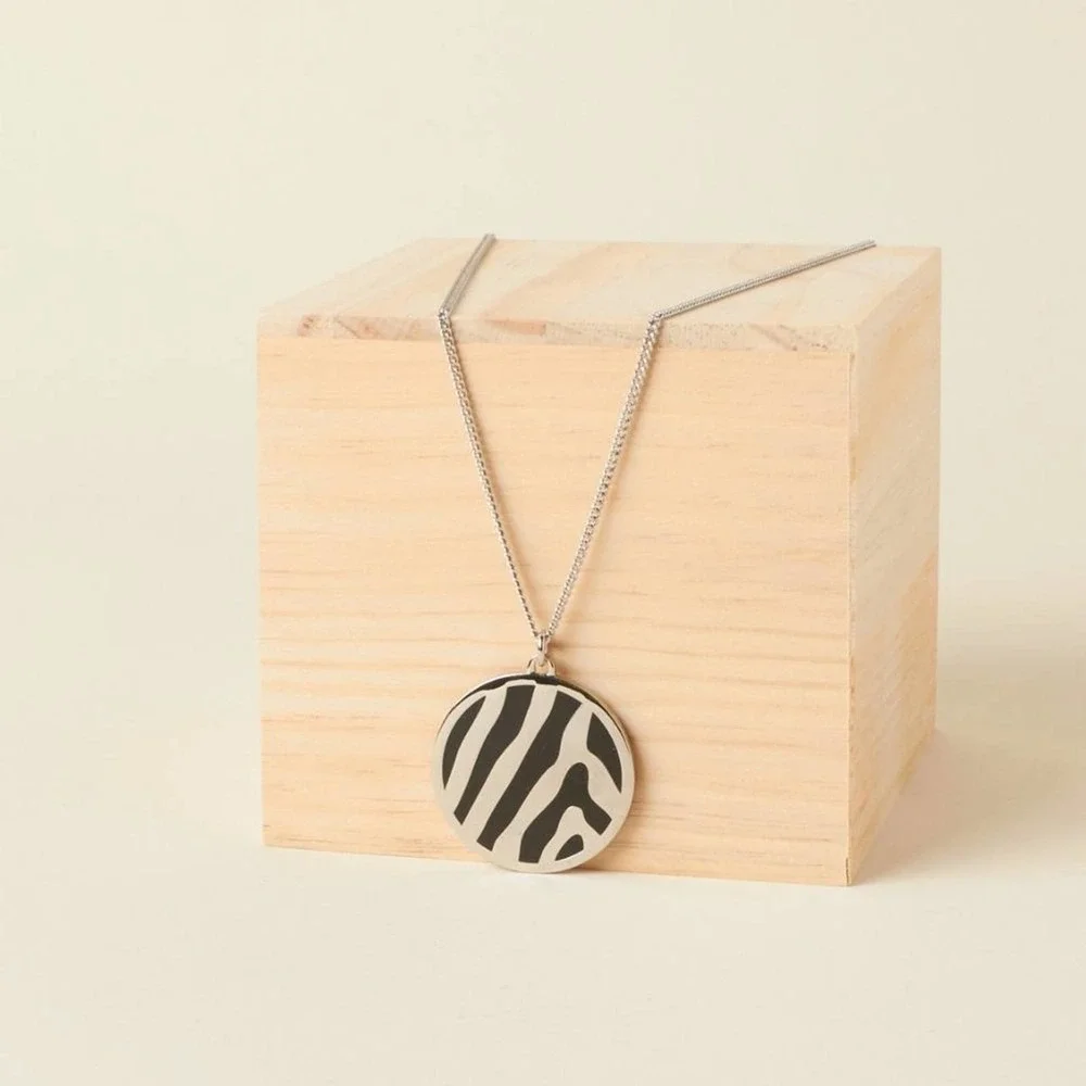 Halcyon Days Zebra Pendant rare 11